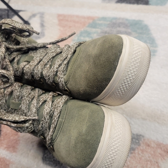 Steve Madde Wedge Platform Sneakers Size 7.5 - Picture 9 of 12